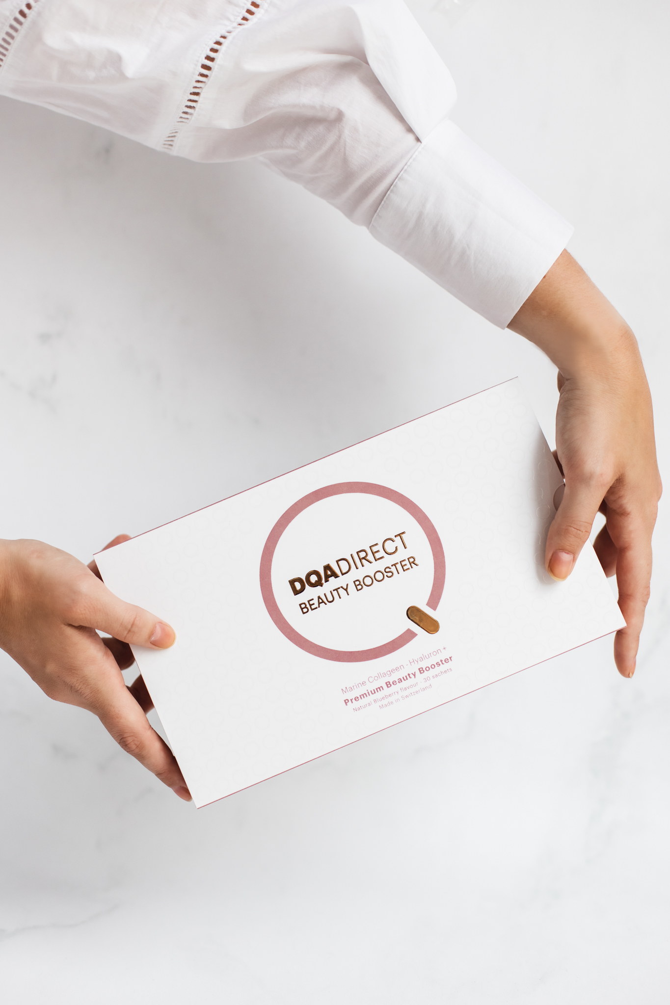 Sfeervolle productfotograaf voor beautymerken en supplementen