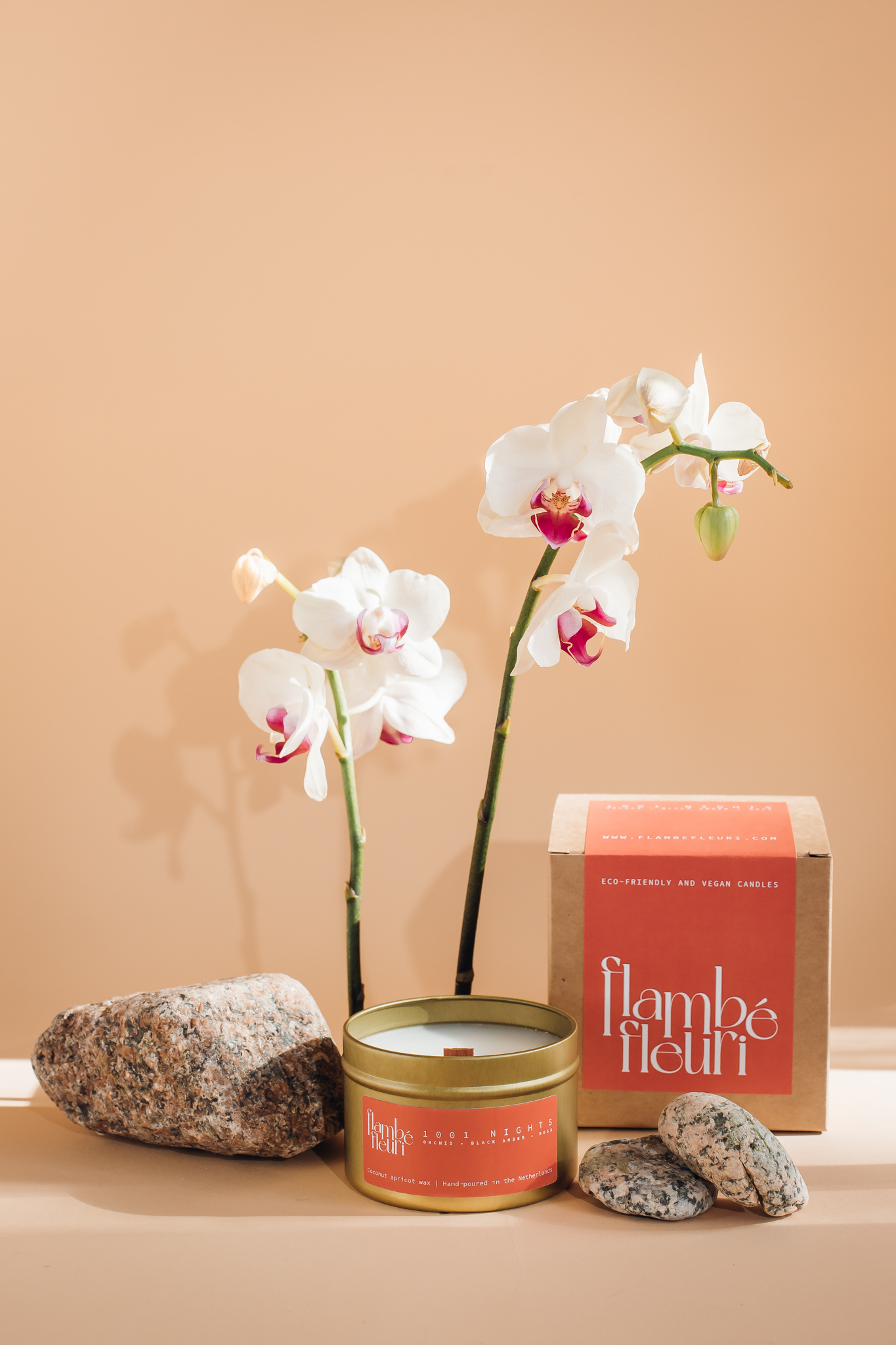 sfeervolle productfotografie voor woondecoratie, kaarsen fotografie